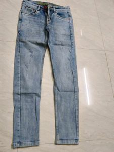 Light Wash Denim Jeans