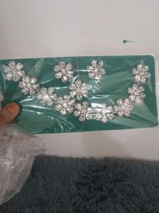 Crystal Flower Jewelry Set