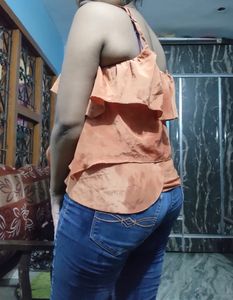 Important Satin Stap Top