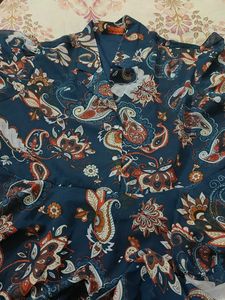 Paisley Print Top