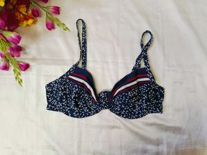 Floral Print Bra
