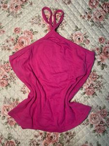 Pink Halter Top