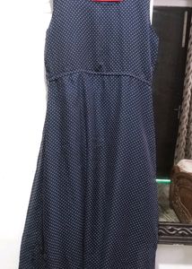 A Long Blue Dress 👗