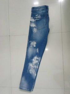 DKNY Ripped Jeans.