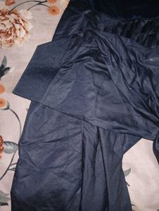 Navy Blue Patiala Salwar