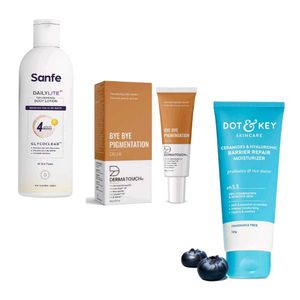 Dot & key Moisturizer, Dermatouch & Sanfe Lotion