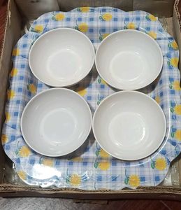 Dry Fruits Serving Tray Set