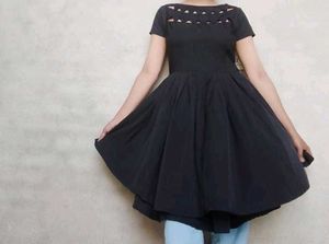 Little Black Dress with Cutouts
