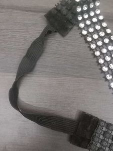 Studded Black Hair Band