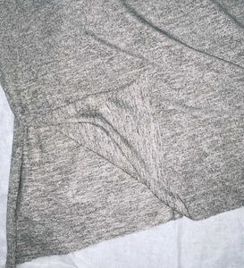 A-line Dress With Small Slit