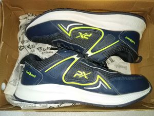 Lakhani Navy &amp; Neon Athletic Shoes