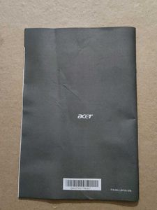 Acer X163W LCD Monitor Quick Start Guide