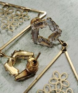 New Gold Toned Drop Earrings