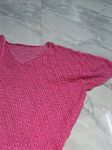 Pink Knitted Top