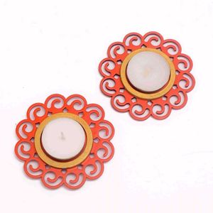 T Light Candle Holder Mandala Design Festive Diya