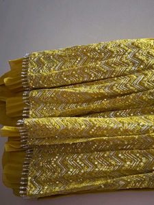 Embroidered Yellow Dress