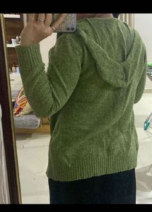 Green Knitted Jacket