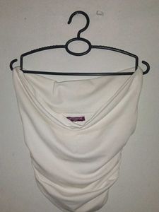 Uptownie Draped Top(Stretchable)