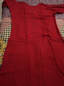 Red Kurta