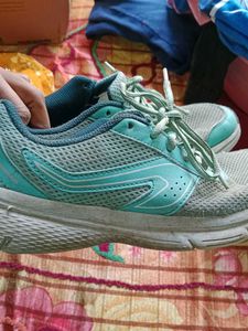Light Blue Running Shoes