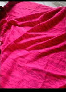 Magenta Rose Pink Dress Material With Dupatta