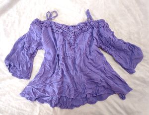 Purple Loose Top