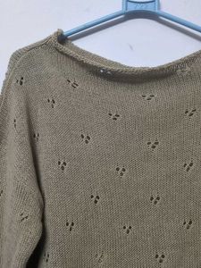 Crochet Knit Top