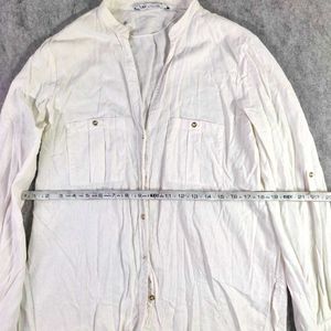 Zara Female Solid Shirt - Bust 36