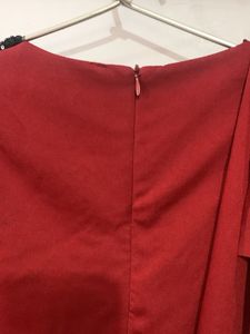 Elegant Red Party Dress