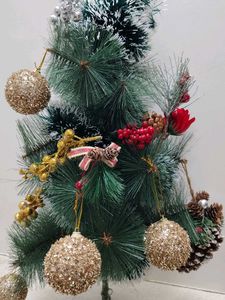 Mini Christmas Tree with Ornaments