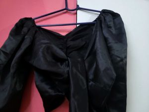 A Deep Black Top For Your Candle Light Dinner