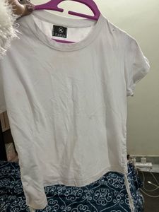 White Casual T-Shirt