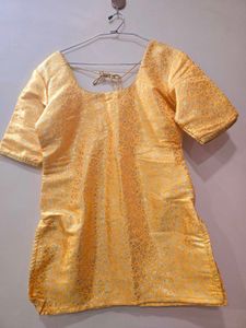 Yellow Gharara Set