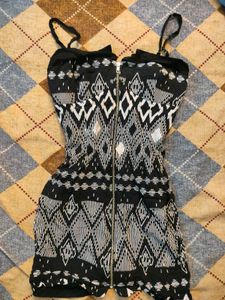 Patterned Romper