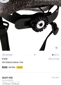 Kids Btwin Helmet for cycling, scakiting, hoverin