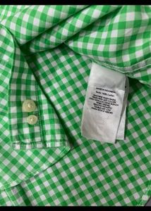 Ralph Lauren Green Checkered Shirt