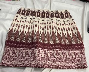 Printed Mini Skirt 🥰