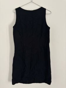 Korean Little Black Dress with Bow