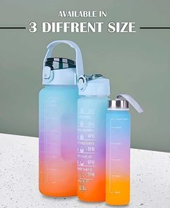 3 In 1 Motivational Bottle - Pack Of 03