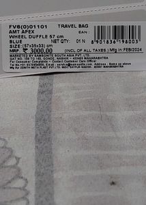 American Tourister Wheel Duffle Bag