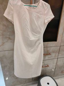 White Topshop Sheath Dress