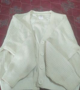 Cream Cardigan