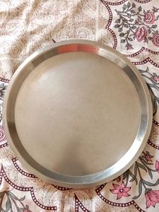 Stainless Steel Thaal &amp; Freebies