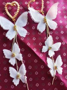 SAVANA Butterfly Drop Earrings