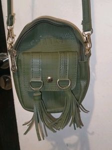 Green Sling Bag