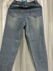 Ribbed Mom Jeans