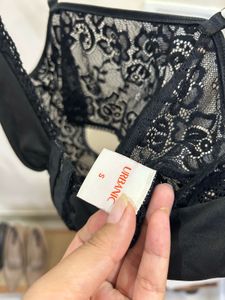 Black Lace Bustier