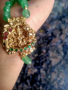 Premium Quality Laxmi Pendent Beads Chain