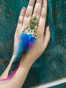 Statement Feather Ring