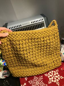 Handmade Macrame Tote Bag